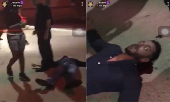 Embarrassing: Transvestite Knocks A Drunk Guy Out Cold!