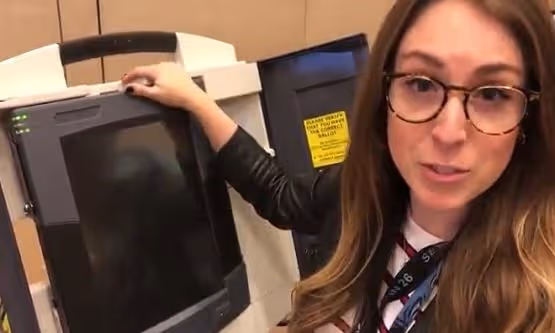 SCARY!!! A Woman Breaks into Voting Machine and Gets Full Admin Rights in 2 Minutes.
