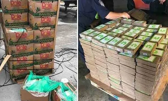 Bananas Donated To Prison System Concealed $18 Million Worth Of Cocaine!