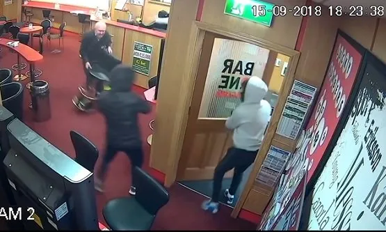 Fearless 85-Year-Old Man Fights Off Armed Robbers At A Betting Parlor!