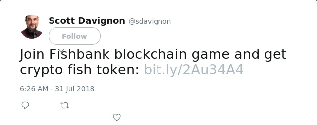 Join Fishbank blockchain game and get crypto fish token: