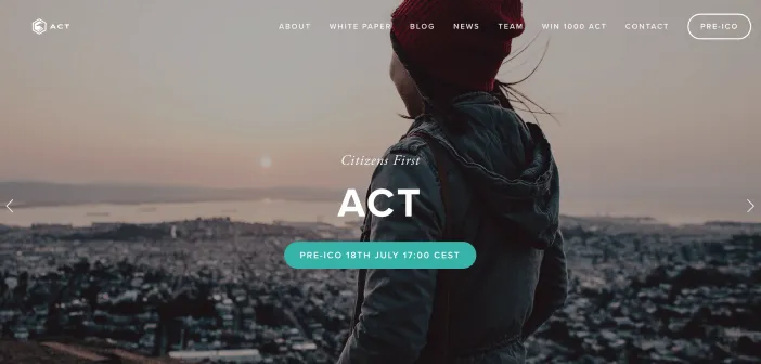 Rappel : 1000 ACT (coins) offerts pour l'ouverture de la crypto
