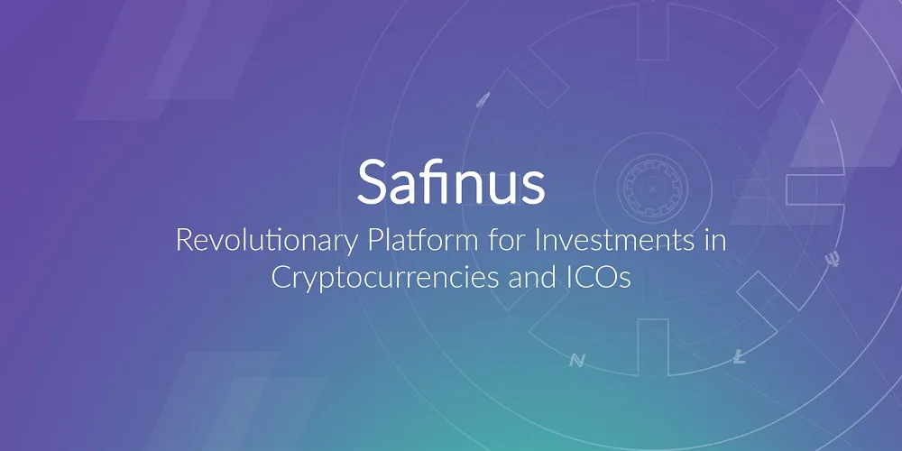 SAFINUS - The Revolutionary For Investments in Cryptocurrencies and ICOs