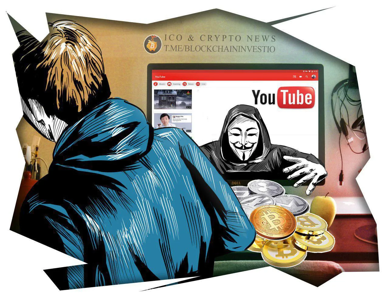 Hackers are mining  Monero through Youtube and other sites