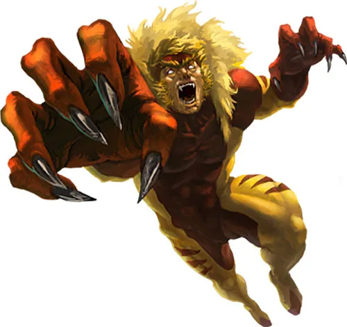 Marvel Character : Sabretooth