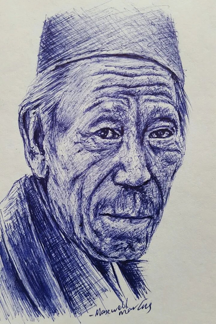 Drawing A Portrait  (099)