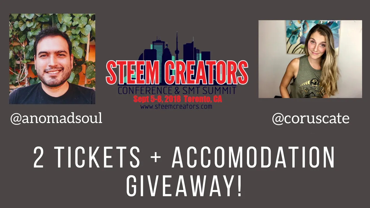 Contest - The Steem Creators Conference Ticket