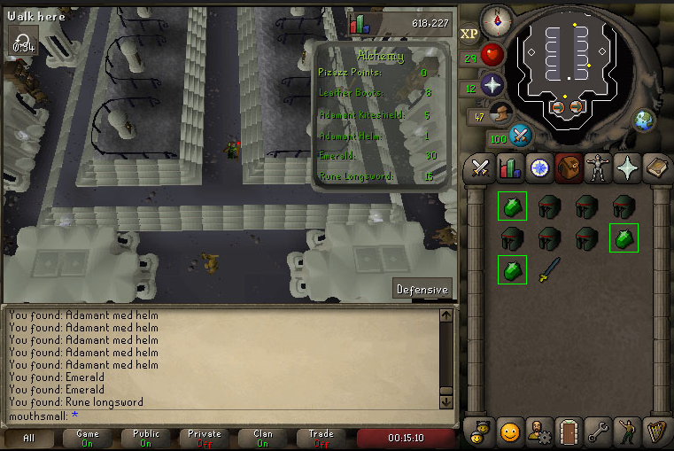 Subir magia de lvl 55 a 66 en Osrs2007