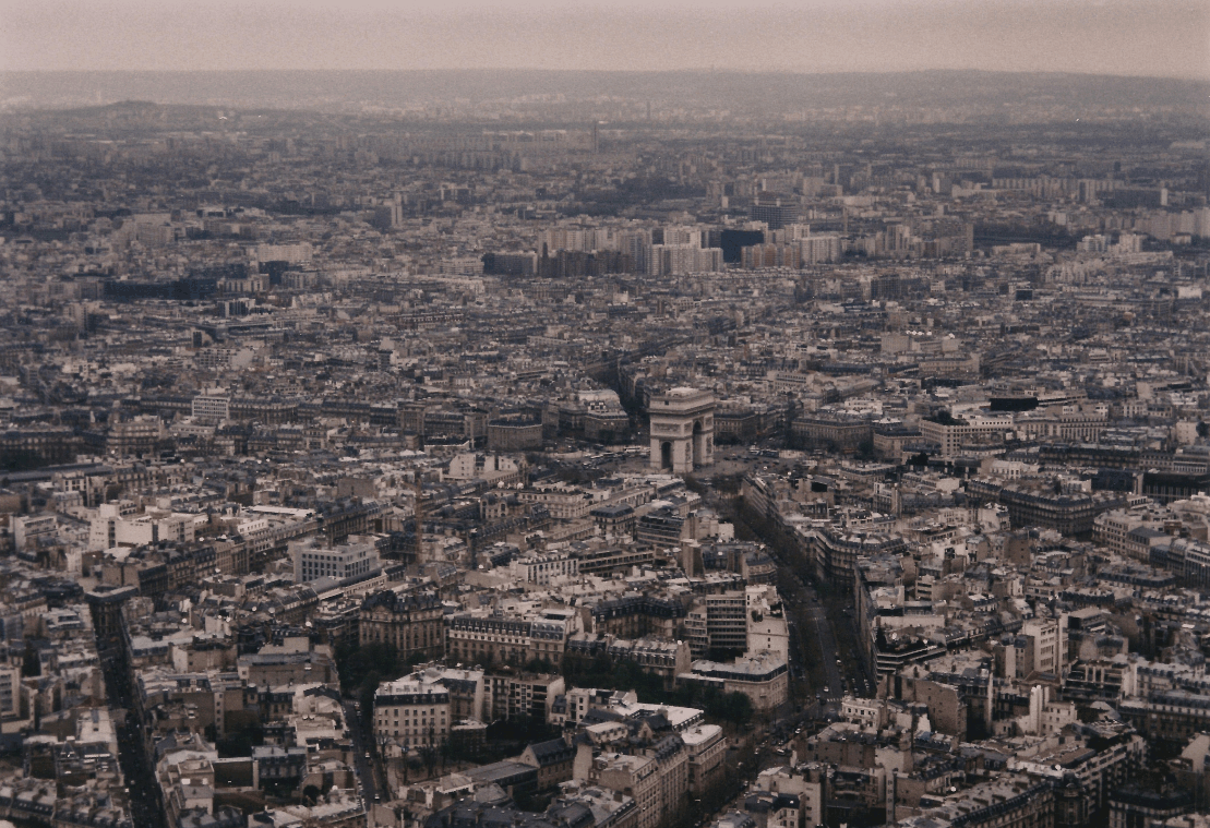 Cityscape Photography - Arc de Triomphe, Paris, France