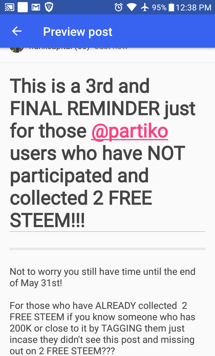 [FINAL REMINDER] DO YOU HAVE 200K PARTIKO-POINTS or ALMOST THERE???