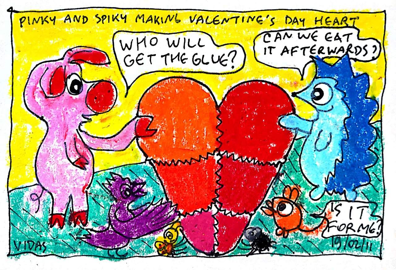 Pinky And Spiky Drawing Contest Week 47