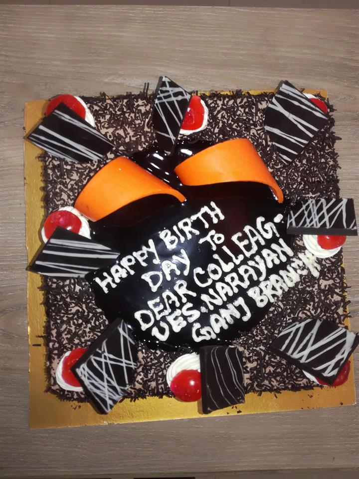 We celebrate the birthday of our office staff