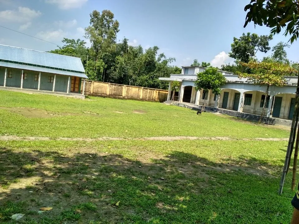 Beautiful photography Our village school field
