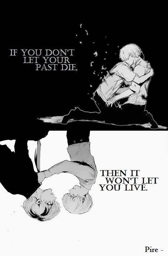 But it is easier to let yourself die inside