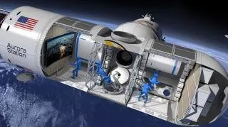 The first luxurious hotel in space  