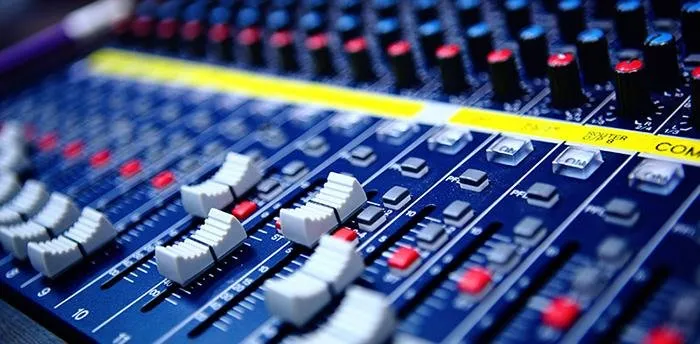 Mixing of music