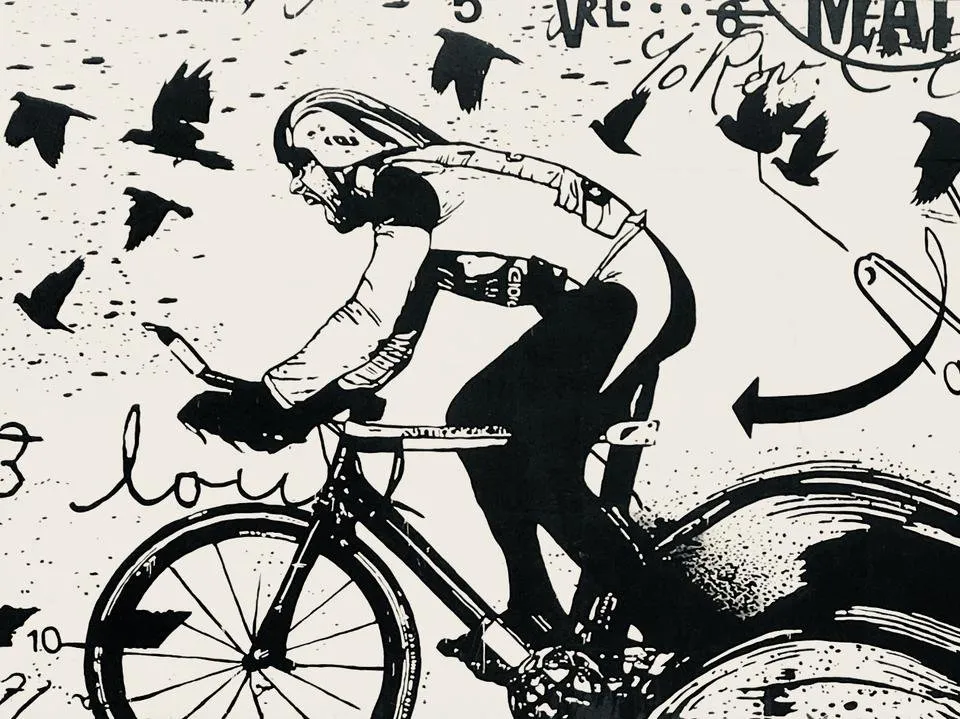 Biker Mural • Smart Phone Photography