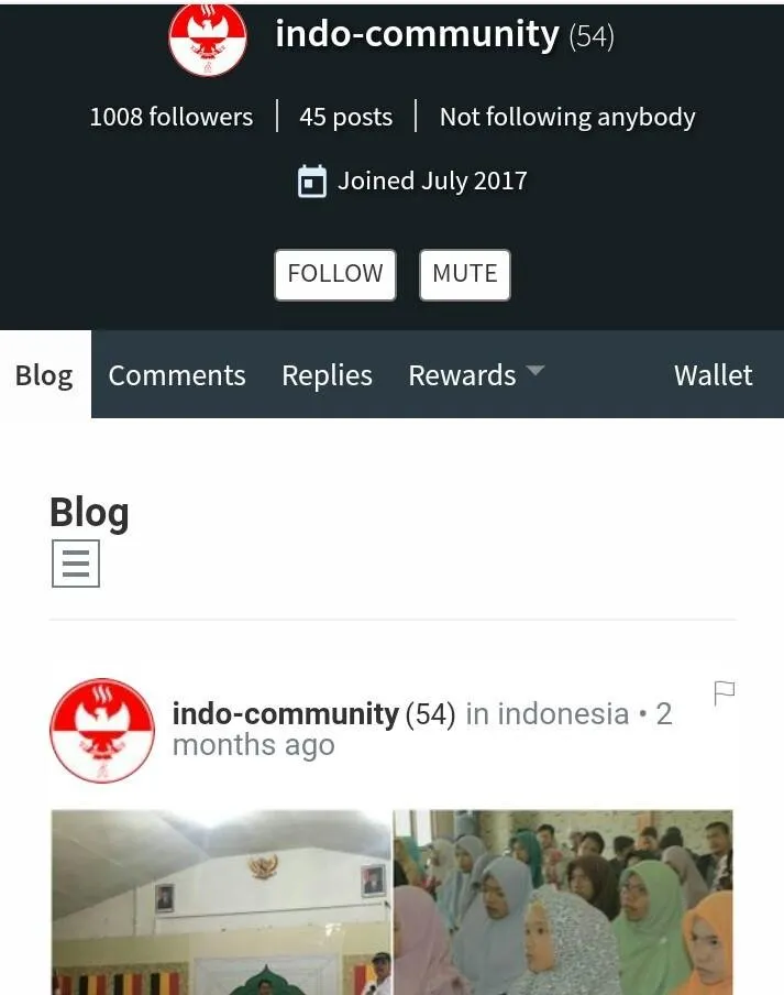 Kepada pengurus indo-community. 