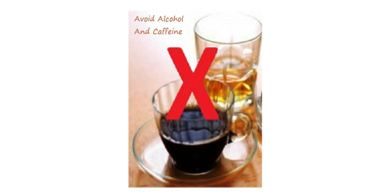 void Alcohol And caffein