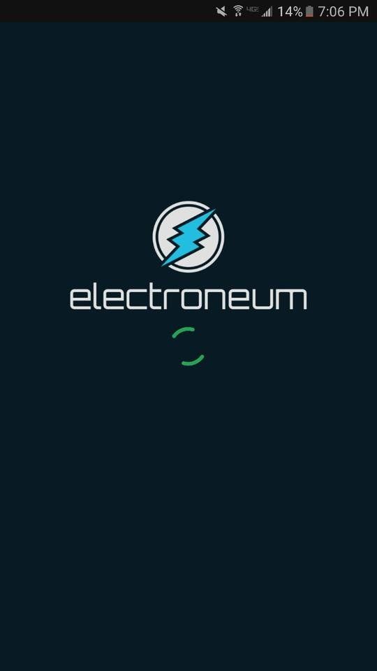 Electroneum App para minar ETN desde el movil interfaz y prueba de pago.