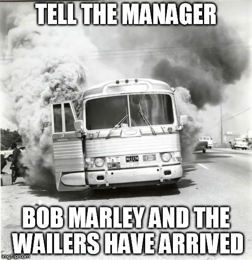 The Bus Was Actually On Fire