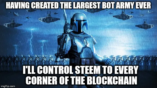Steem the biggest bot platform yet!