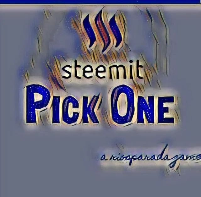 steemit PICK ONE #34