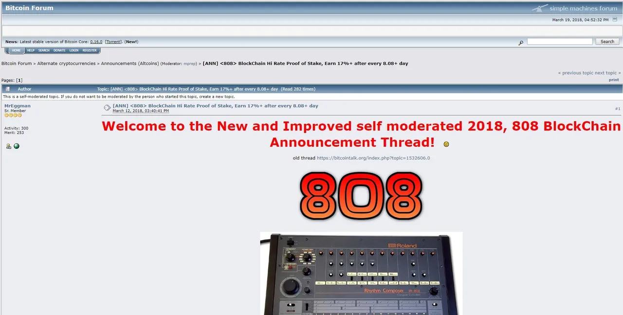The 808 Coin Is The New Sprouts?