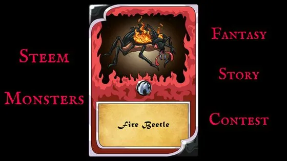 Fire Beetle - Steem Monsters Fantasy Story Contest