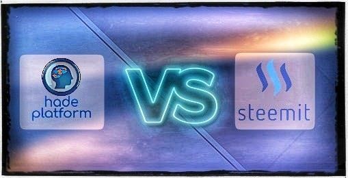 Steemit vs HadePlatform: Which is Better to Earn Cryptocurrency for Content?