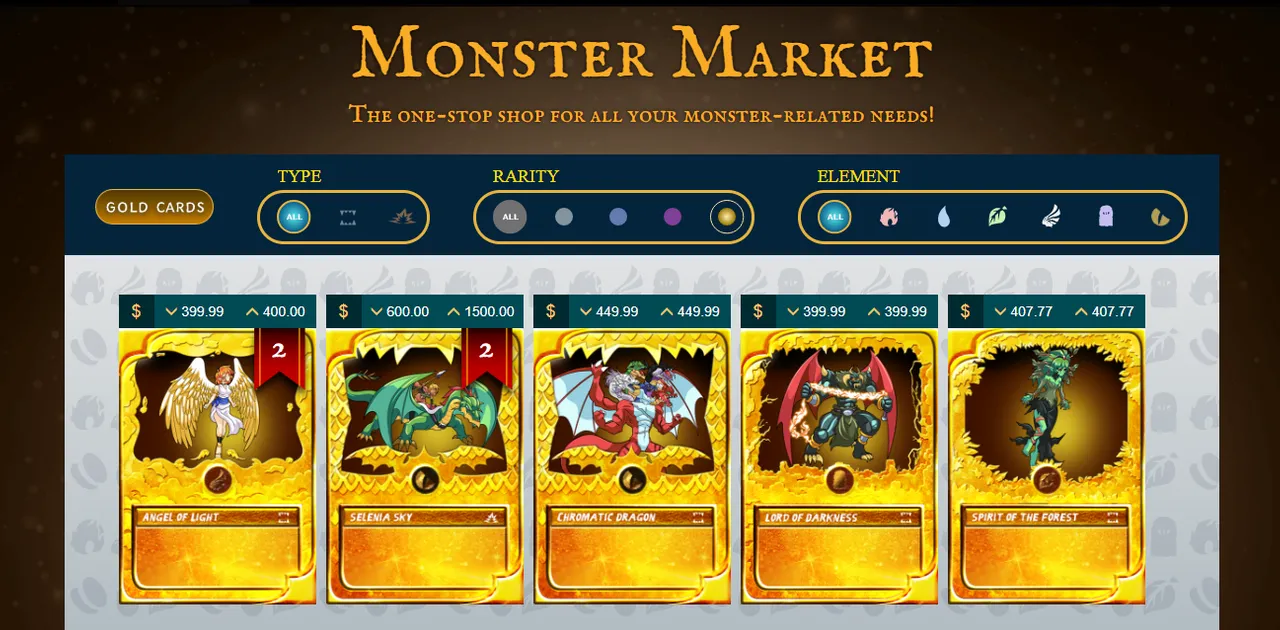 Novedades de STEEM MONSTERS .. !!