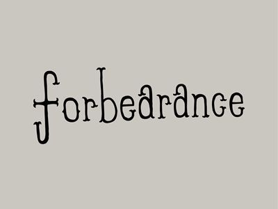 In a life that lives Christ there will be forbearance, but no anxiety, no worry.