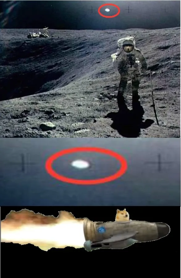 UFO Identified . 2 DA MOON