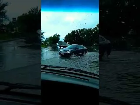 River water come in Khabarovsk