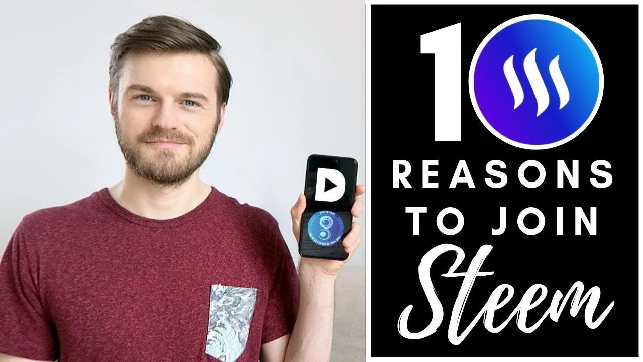 Dtube and LeoTube Test : 10 Reasons to join the STEEM Blockchain today! Earn Cryptocurrency online!