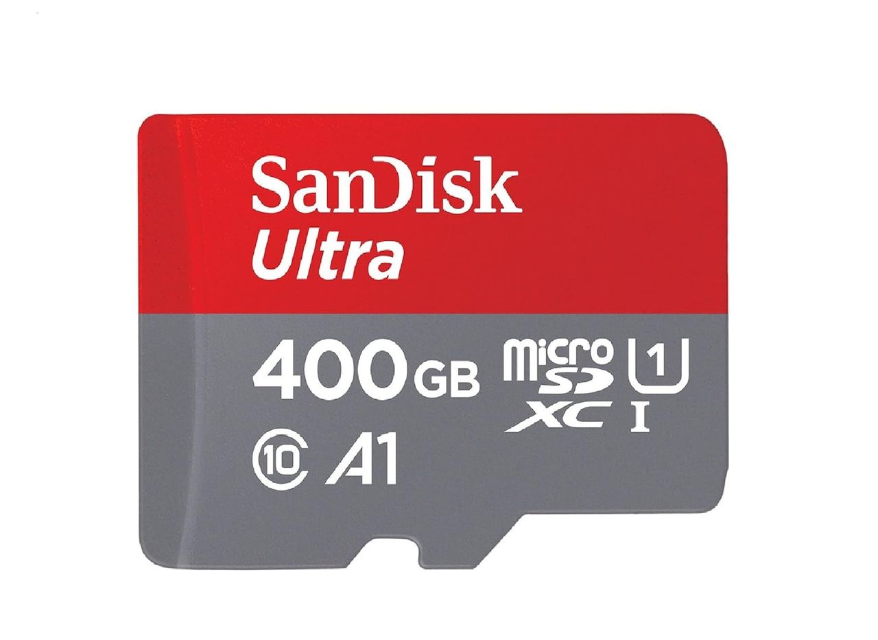 SanDisk Ultra 400GB Micro SDXC UHS-I Card with Adapter $159.99 @ Amazon (was $249.99)