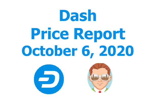 Dash Price Report : October 6, 2020