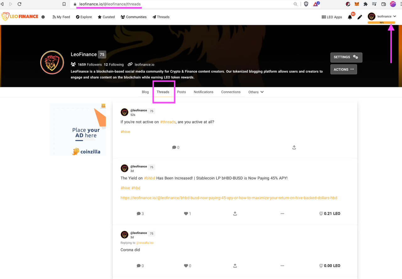 Yesterday in my Corner of HiveVerse
