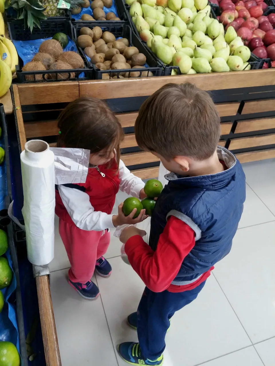 Minik alışveriş. 