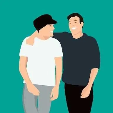 Kisah dua persahabatan memiliki sifat yang berbeda
