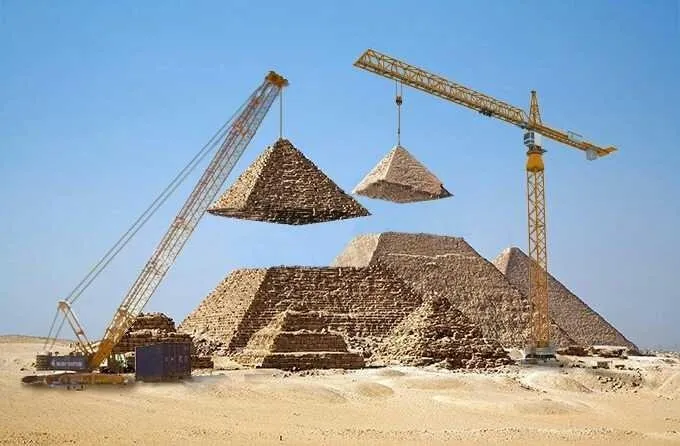 The history of the building of magnificent Pyramids