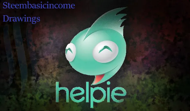 Helpie Curation Trail - Steembasicincome Drawing