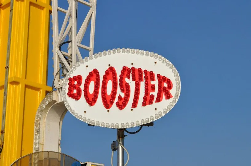 Boosters in crypto networks
