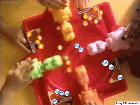 After the last Mughat inspired Bitcoin art, I had another idea for desmond41 to do Hungry Hungry Cryptos and Desmond41 just made me this awesome hungry hungry hippos bitcoin/steem animation, please upvote it on reddit.com/r/bitcoin thanks!