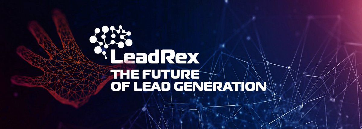 LeadRex - It's a blockchain-based and artificial intelligence-based lead generation platform!!