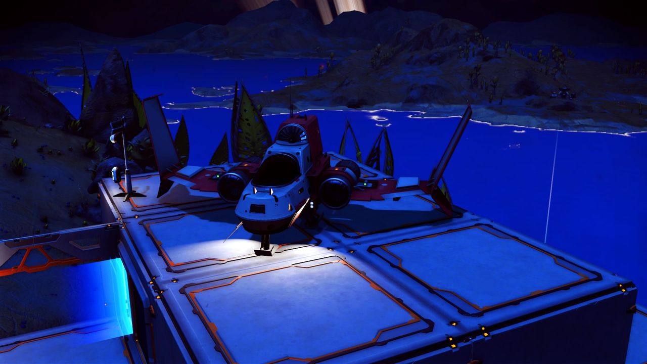 Did my ship just land on a roof?