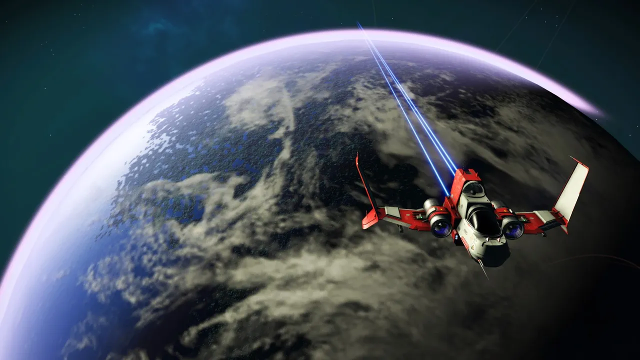 No Man's Sky First Starship