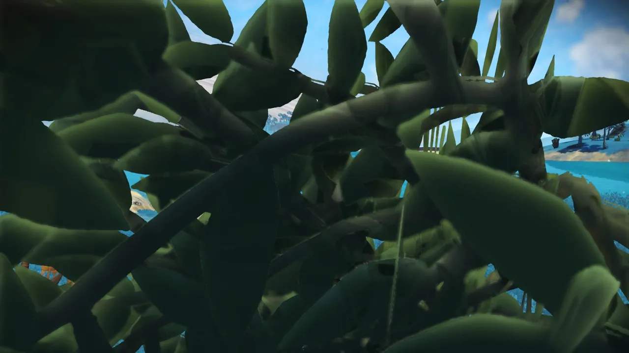 No Man's Sky - Hiding Behind A Plant