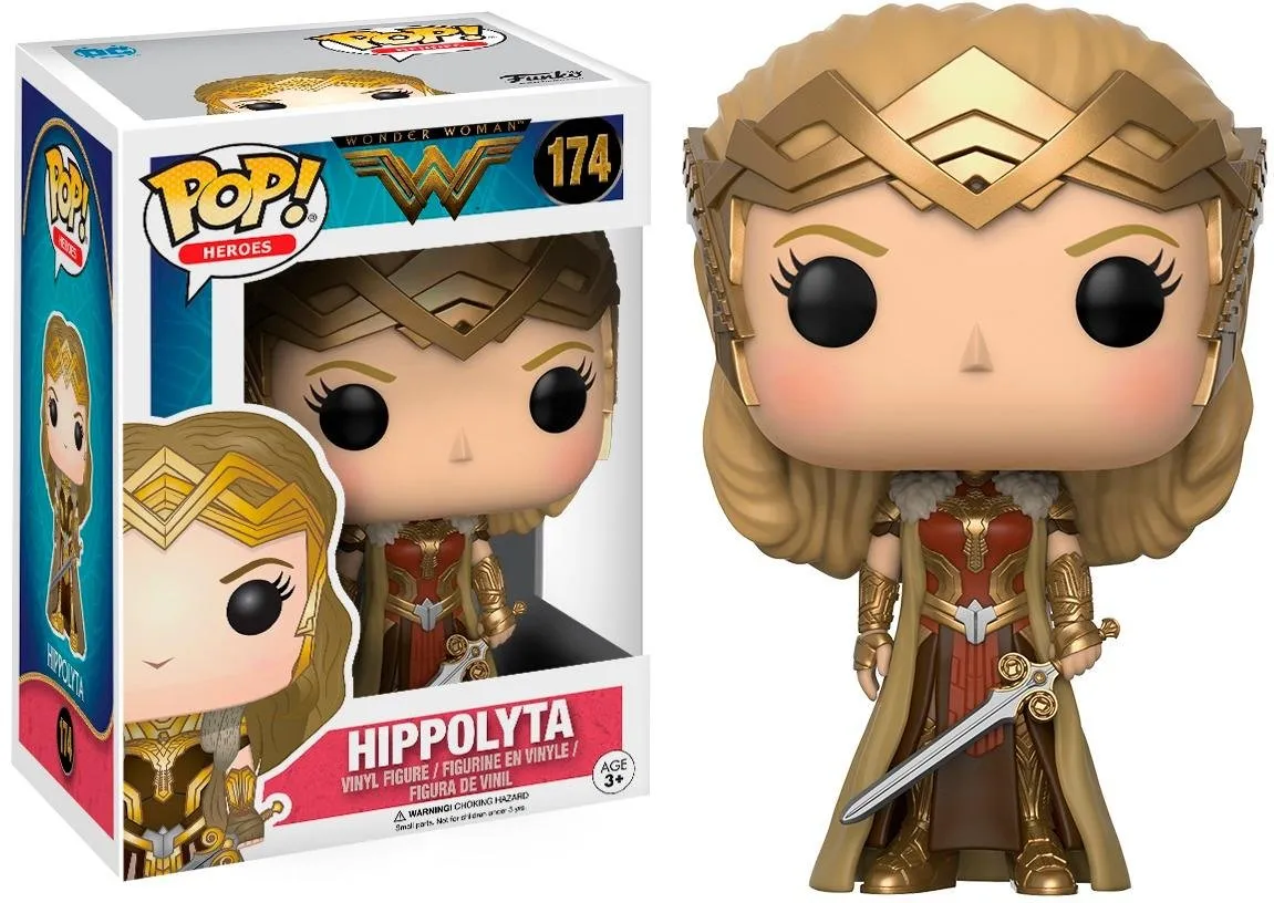 Funko Pop! Wonder Woman: Hippolyta or Steve Trevor Vinyl Figure $1.99 @ Best Buy (was $9.99)
