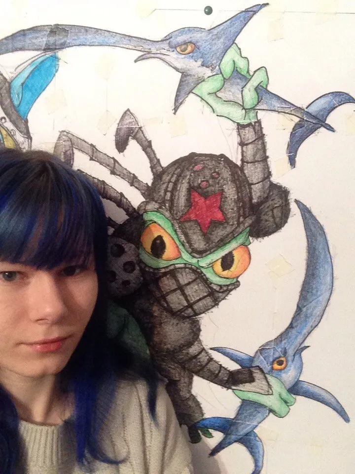 Murloc ninja! and my Wife!)